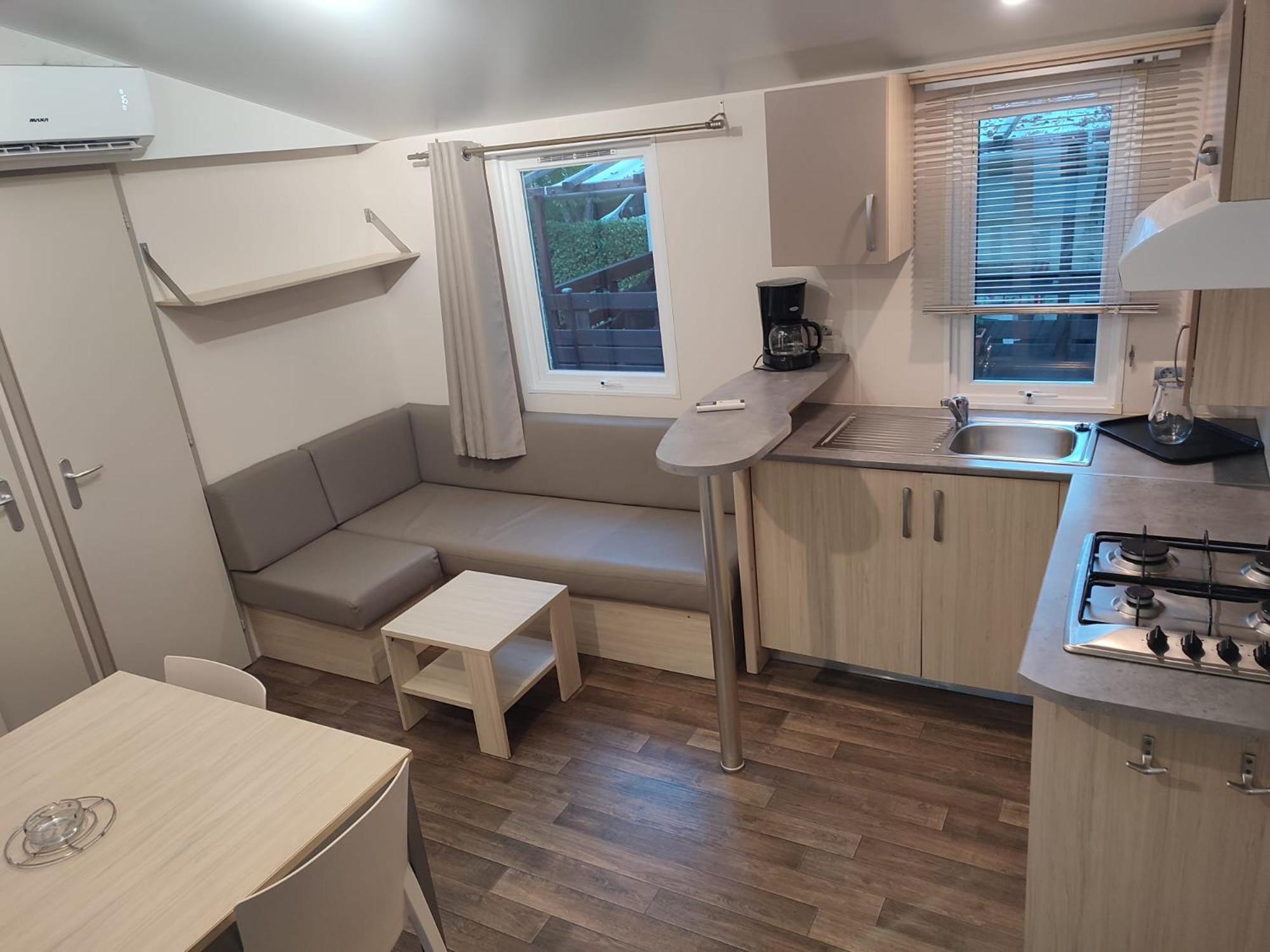 Mobil-Home 6 Personnes Avec Tv Et Clim N' B025 Boofzheim Εξωτερικό φωτογραφία